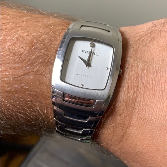 Men’s Fossil Watch with a Real Diamond - Picture 4 of 8